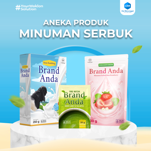 Maklon Minuman Serbuk
